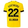 Maillot de Supporter BVB Borussia Dortmund Bellingham 22 Domicile 2022-23 Pour Homme